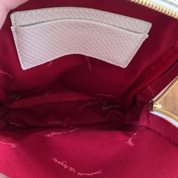 Hammitt Mini Hunter Backpack in Marshmallow with Gold Rivits - Picture 6 of 12